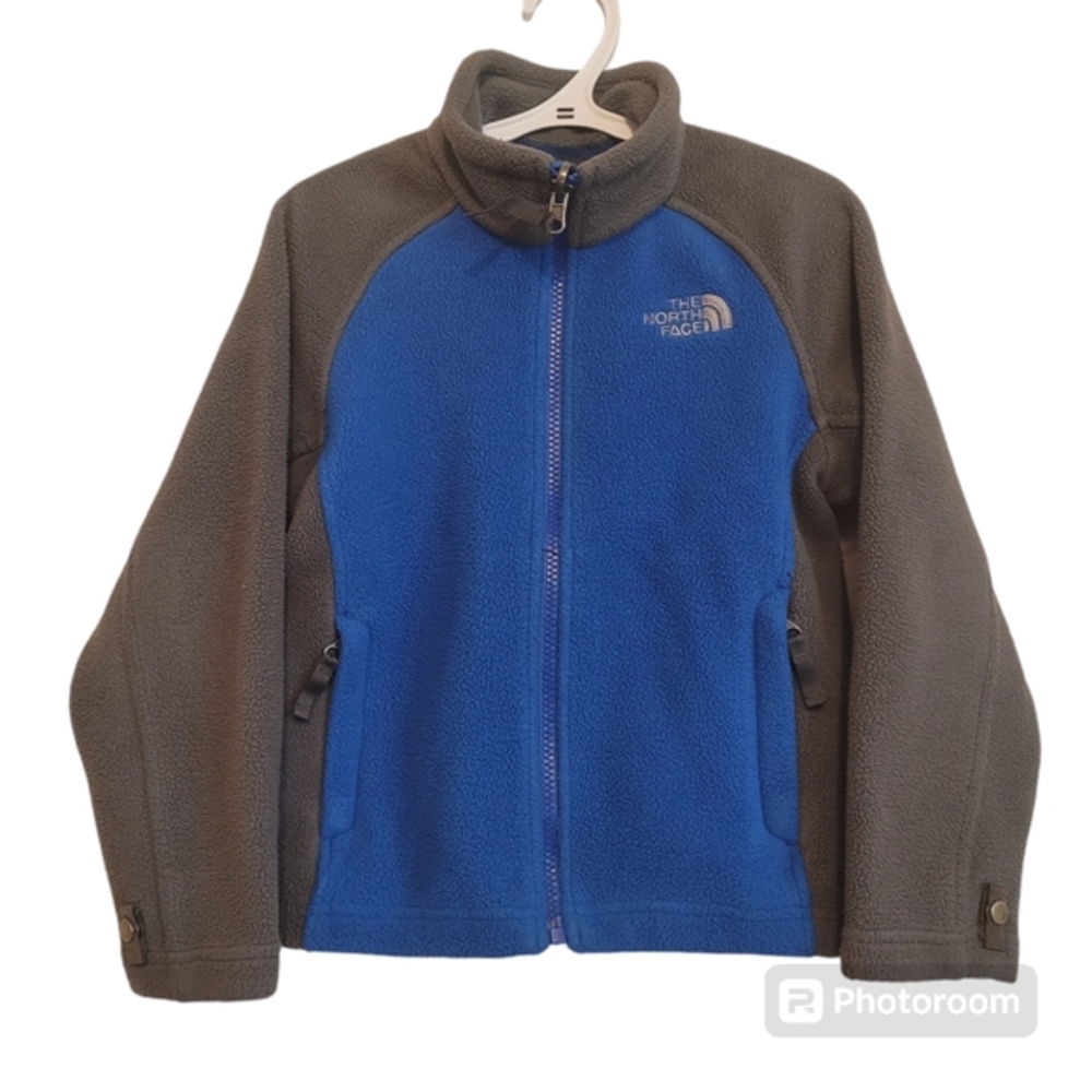 The‎ North Face Thick fleece jacket,full zip up,XXS /5 kids,boys